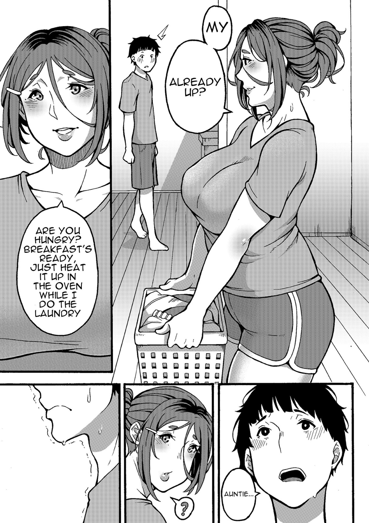 Hentai Manga Comic-Wanna Do Something Nice With Your Auntie?-Read-48